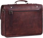 Handmade World Leather Messenger Bags For Men Women Briefcase Laptop Computer Satchel Distressed Bag (11" X 15") - Image 5